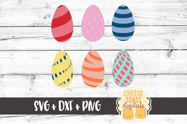 Easter Eggs SVG Cheese Toast Digitals 