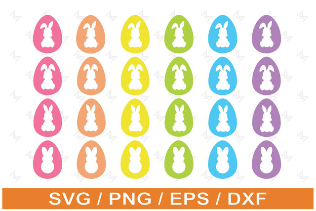 Easter Eggs Svg, Eggs Silhouette, Eggs Svg, Png, Eps, Dxf. SVG SailorMoonDigitals 