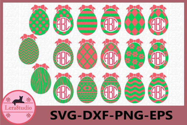 Easter Eggs Svg SVG Lerastudio 