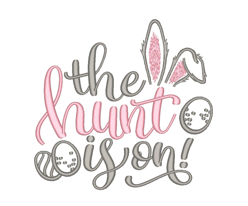 Easter Embroidery Design, Bunny Ears Embroidery File, 4 sizes Embroidery/Applique DESIGNS Nino Nadaraia 