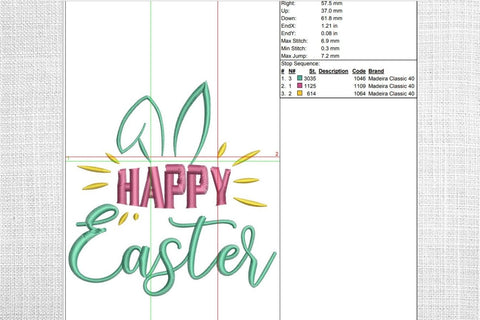 Easter Embroidery Designs Embroidery/Applique DESIGNS SvgOcean 