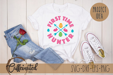 Easter First Time Hunter SVG SVG Caffeinated SVGs 