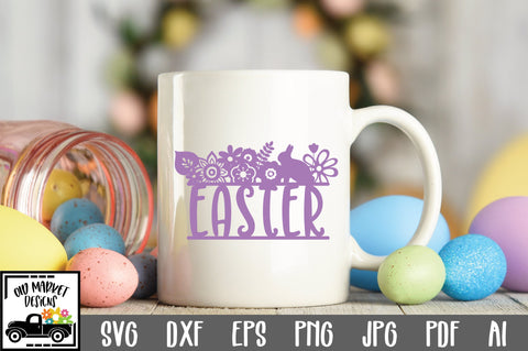 Easter Floral SVG Cut File SVG Old Market 