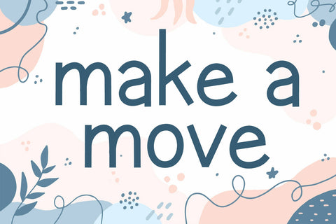 Easter Flower Font AEN Creative Store 