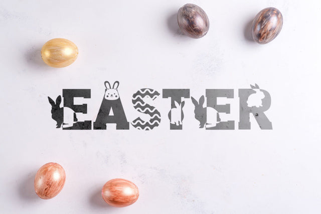 Easter Font Font ampersand 