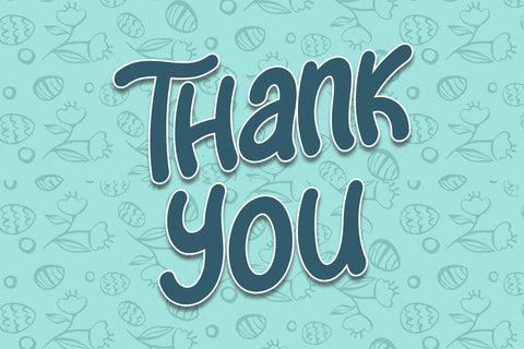 Easter Gift Font Sakha Design Studio 