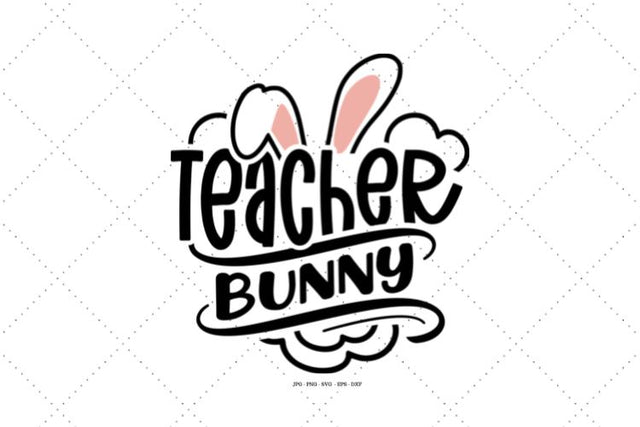 Easter Gift Teacher, Teacher Easter Gift SVG SVG Digital Designer 