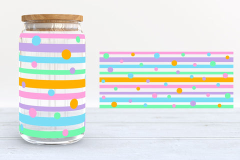 Easter Glass Can SVG Bundle | Easter Libbey Glass Wraps SVG B Renee Design 