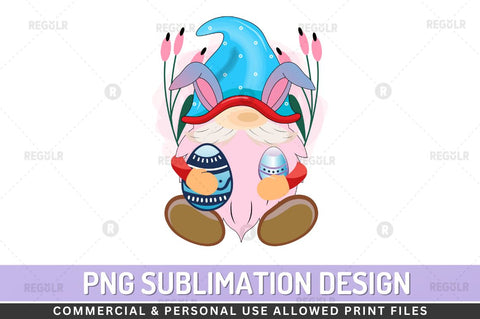Easter gnome clipart Sublimation PNG Sublimation Regulrcrative 