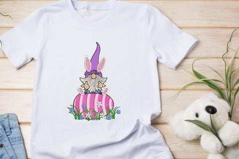 Easter Gnome embroidery designs, holiday embroidery designs, 4 sizes, Instant download Embroidery/Applique DESIGNS ArtEMByNatalia 