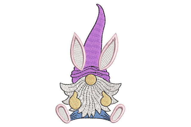 Easter Gnome embroidery designs, holiday embroidery designs, 4 sizes, Instant download Embroidery/Applique DESIGNS ArtEMByNatalia 