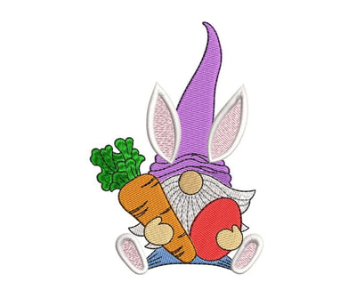 Easter Gnome embroidery designs, holiday embroidery designs, 4 sizes, Instant download Embroidery/Applique DESIGNS ArtEMByNatalia 