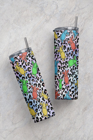 Easter Gnome Spring 20 Oz Tumbler with Straw Sublimation CaldwellArt 