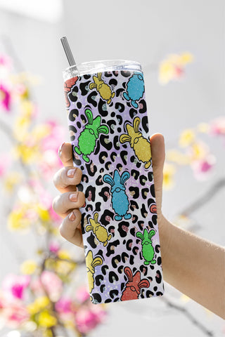 Easter Gnome Spring 20 Oz Tumbler with Straw Sublimation CaldwellArt 