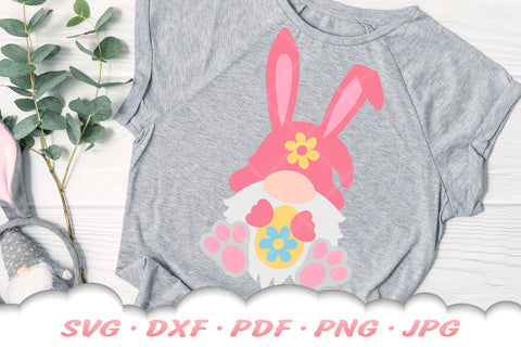 Easter Gnome SVG Bundle | Easter Bunny SVG | Easter Cut Files SVG Cloud9Design 