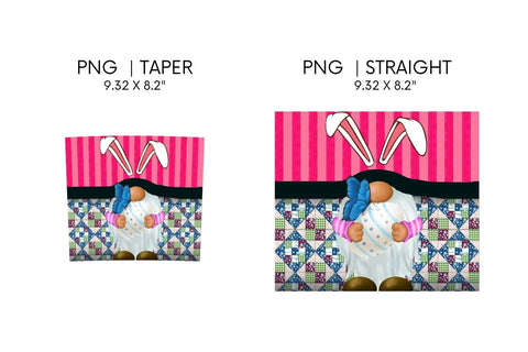 Easter Gnome Tumbler Sublimation Sublimation SvgOcean 