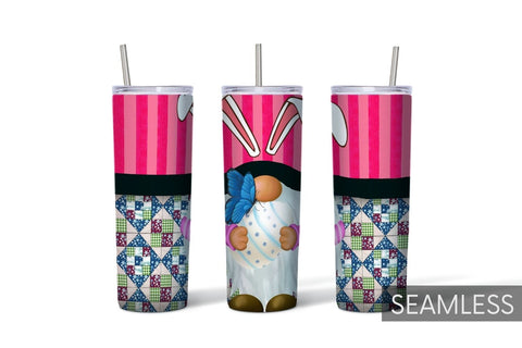 Easter Gnome Tumbler Sublimation Sublimation SvgOcean 
