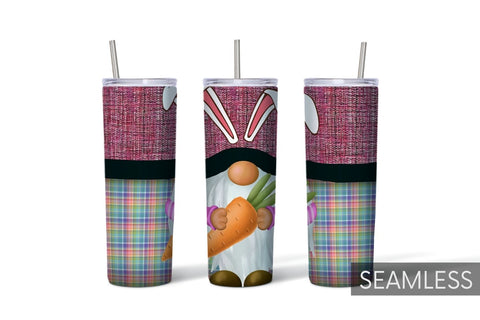 Easter Gnome Tumbler Sublimation Sublimation SvgOcean 