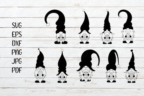 Easter Gnomes svg bundle, Gnomes with Easter Egg, Easter SVG SVG SmmrDesign 