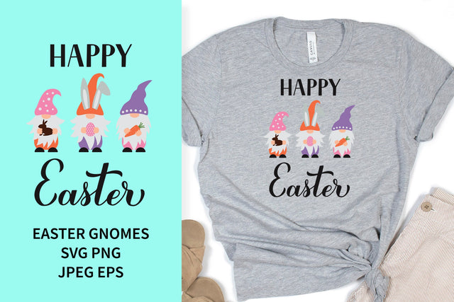 Easter gnomes SVG. Happy Easter SVG LaBelezoka 