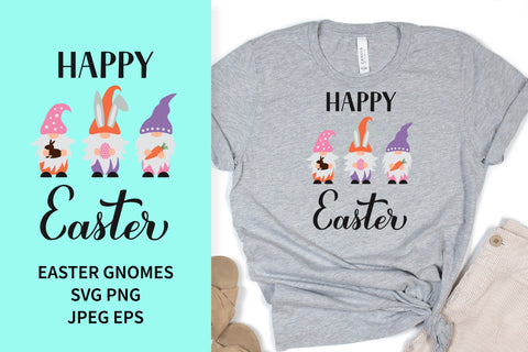 Easter gnomes SVG. Happy Easter SVG LaBelezoka 