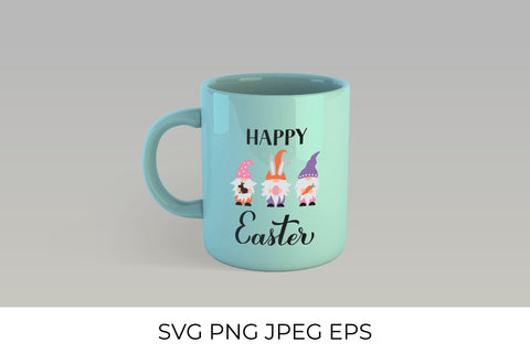 Easter gnomes SVG. Happy Easter SVG LaBelezoka 