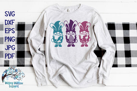 Easter Gnomes SVG SVG Wispy Willow Designs 