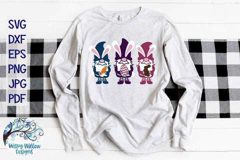 Easter Gnomes SVG SVG Wispy Willow Designs 