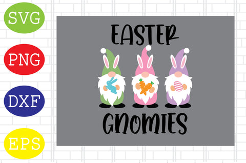 Easter Gnomies Svg, Easter Bunny Svg, Happy Easter Svg, Png, Eps, Dxf Files SVG DigitalSvgFiles 