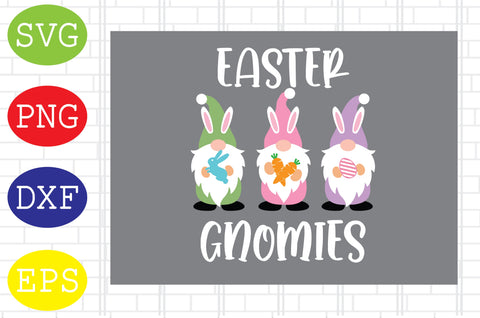Easter Gnomies Svg, Easter Bunny Svg, Happy Easter Svg, Png, Eps, Dxf Files SVG DigitalSvgFiles 