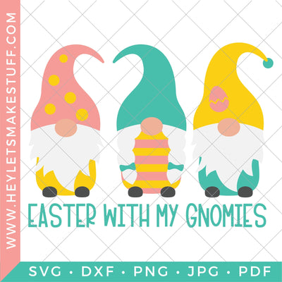 Easter Gnomies SVG Hey Let's Make Stuff 