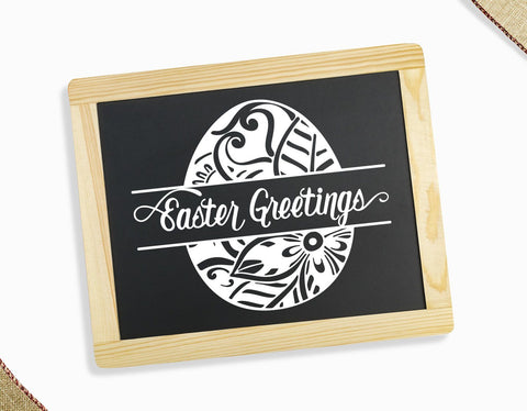 Easter Greetings Spring Egg Mandala SVG Design SVG So Fontsy Design Shop 