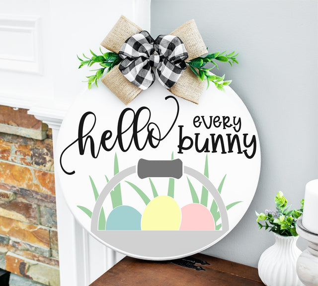 Easter - Hello Every Bunny SVG Cloth and Pine Designs 