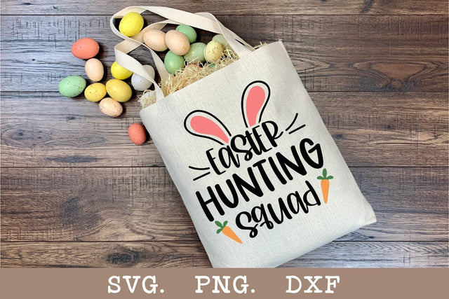Easter Hunting Squad SVG Cut File SVG Shine Green Art 