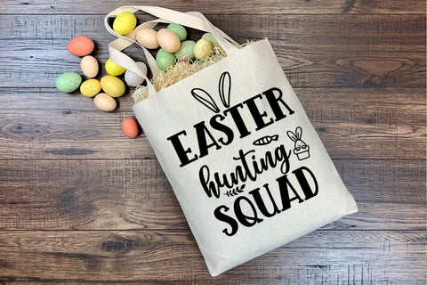 Easter Hunting Squad SVG I Easter SVG I Easter Cut Files SVG Happy Printables Club 
