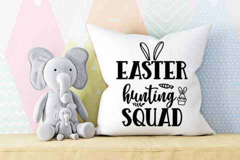 Easter Hunting Squad SVG I Easter SVG I Easter Cut Files SVG Happy Printables Club 