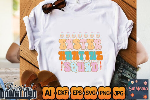 Easter Hunting Squad SVG Newmockups 