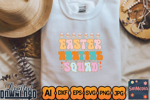 Easter Hunting Squad SVG Newmockups 