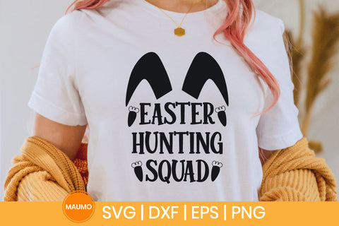 easter hunting squad svg quote SVG Maumo Designs 