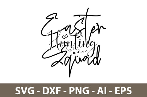 Easter Hunting Squad svg SVG nirmal108roy 