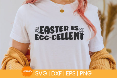 Easter is egg-cellent svg quote SVG Maumo Designs 
