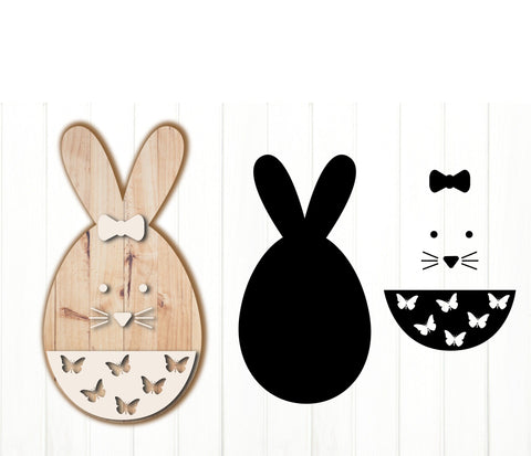 Easter Laser Cut File. Easter Cutting Template SVG. SVG Olga Terlyanskaya 