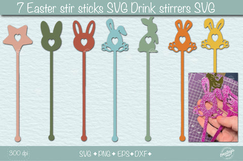 Easter laser cut files| Easter SVG bundle| Easter décor SVG| Easter bunny SVG SVG Createya Design 