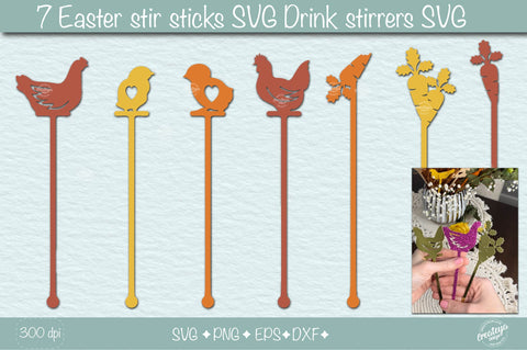 Easter laser cut files| Easter SVG bundle| Easter décor SVG| Easter chick SVG SVG Createya Design 