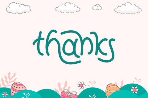 Easter Memory - Playful Handwritten Font Font Alpaprana Studio 