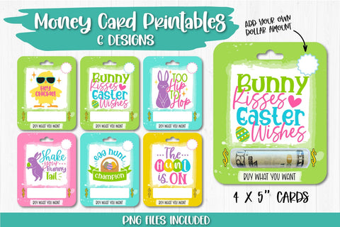 Easter Money Card Bundle | Easter Money Holder SVG TatiStudio 