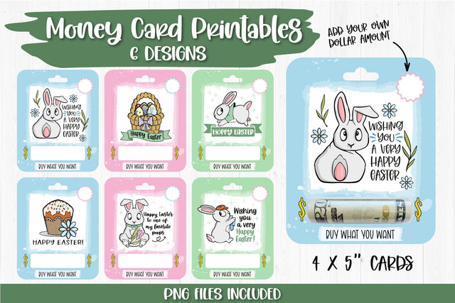 Easter Money Card Bundle | Easter Money Holder SVG TatiStudio 