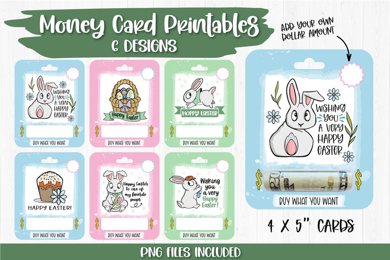 Easter Money Card Bundle | Easter Money Holder SVG TatiStudio 