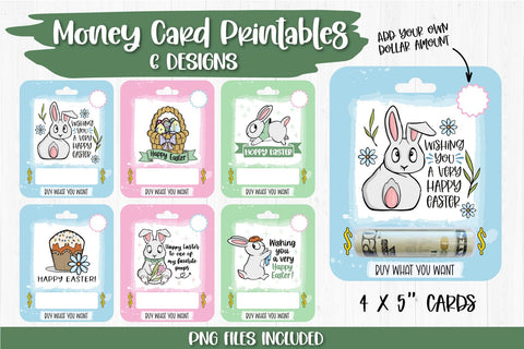 Easter Money Card Bundle | Easter Money Holder SVG TatiStudio 
