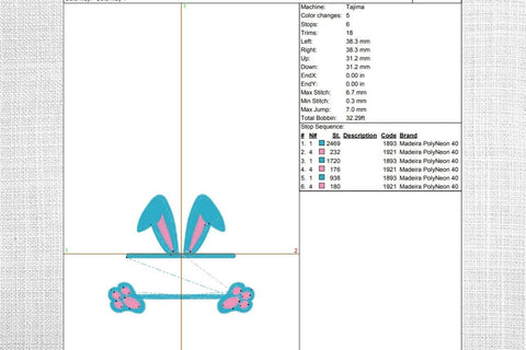 Easter Monogram Embroidery Designs Embroidery/Applique DESIGNS SvgOcean 